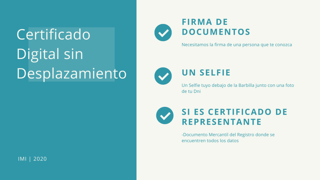 Certificado digital sin desplazamiento